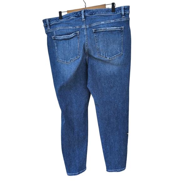 Lane Bryant Signature Fit Mid Rise Skinny Jeans Medium Wash Size 22 - Picture 4 of 8